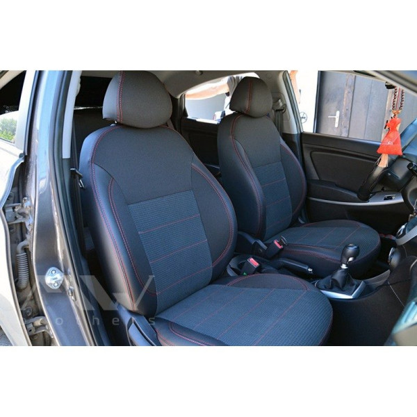 Авточехлы модельные MW Brothers для Hyundai Accent (Solaris) c 2010