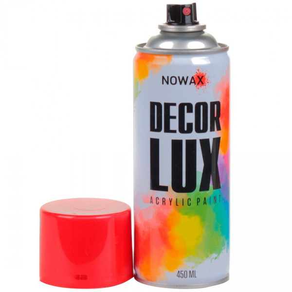 Акриловая краска Nowax Спрей 450 мл Сигнальный Красный (signal red/ral3001)