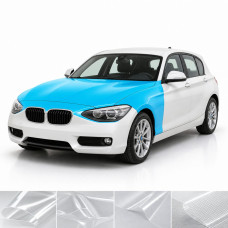 Антигравійна захисна бронеплівка за лекалами для BMW 1 Series F20 2011-2015 - капот і передні крила