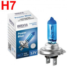 Автолампа галогенная Brevia Power Blue H7 12V 55W 4200K 1 шт (12070PBC)