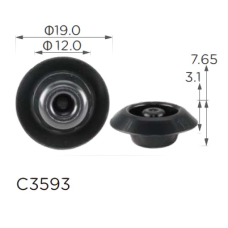 Заглушки кузова Honda 9555111000 (C3593)