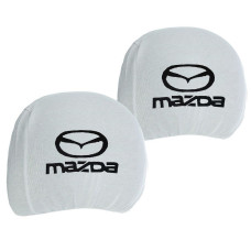 Чохли для підголівників Mazda Універсальні Білі 2 шт