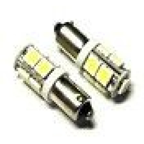Светодиод 12V_Т8 2ярус Белый SMD 9 5050 14120 +66Lm уп.10шт