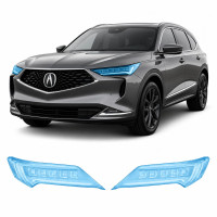 Антигравійна захисна бронеплівка за лекалами для Acura MDX YD4 2022 - оптика (фари та ПТФ)