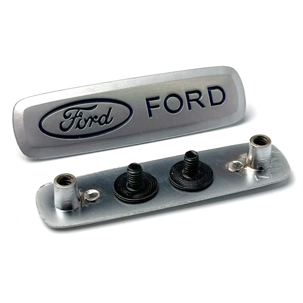 Емблема шильдик Ford для автомобільних килимків Алюміній 1 шт