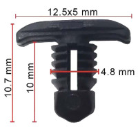 Кліпса ущільнювача Volkswagen, Seat, Ford, Audi (251823717, 251 823 717, 10661) (C1908)