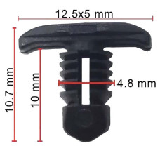 Клипса уплотнителя Volkswagen, Seat, Ford, Audi (251823717, 251823717, 10661) (C1908)
