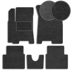 Ворсовые коврики для Chevrolet Aveo T200 T250 2003-2011 (Carrera)