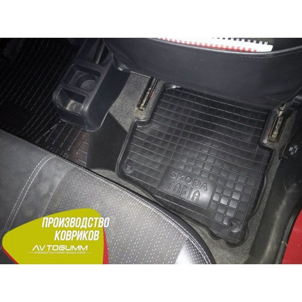 Автомобільні килимки до салону Skoda Fabia 2000-2007 Avto-Gumm