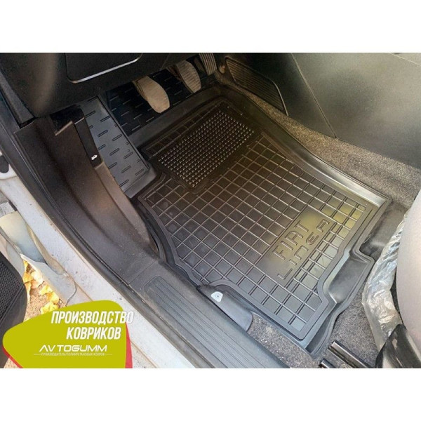Водительский коврик в салон Fiat Linea 2007- (Avto-Gumm)