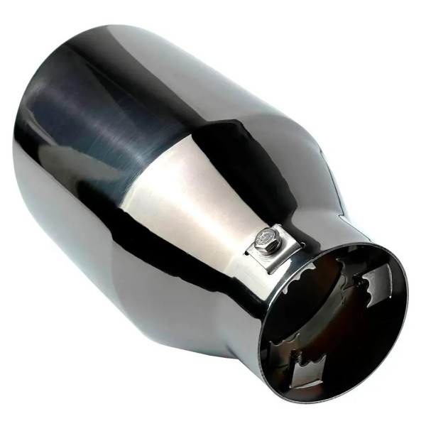Насадка на глушитель Vitol 178x102x76 мм Темный Хром (НГ-1013-BK)