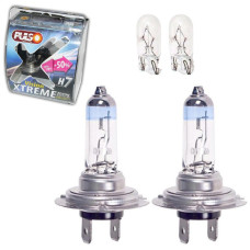 Автолампа галогенна Pulso H7 PX26D 12V 55W +50% X-treme Vision plastic box 2 шт