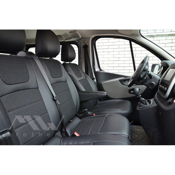 Авточохли модельні MW Brothers для Opel Vivaro ( 1+2 ) c 2014