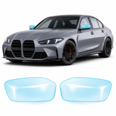 Антигравийная защитная бронепленка по лекалам для BMW M3 G80 facelift 2024- зеркала