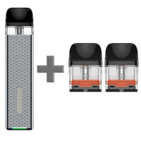Многоразовый Pod-Набор Vaporesso Xros Mini 1000mAh 2 мл (Картриджей 0.8 ОМ 3 шт) Серый