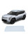 Антигравійна захисна бронеплівка за лекалами для Kia EV9 I 2023- зона даху