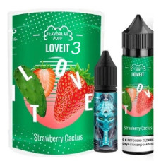 Жидкость Самозамес Flavorlab Love IT 60ml 3мг (органика) Strawberry Cactus Клубника Кактус