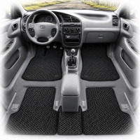 Коврики в салон EVA для Daewoo Lanos 1996-2010 Полный комплект 5 шт