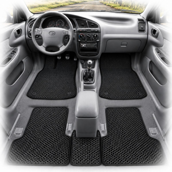 Коврики в салон EVA для Daewoo Lanos 1996-2010 Полный комплект 5 шт