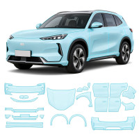 Антигравийная защитная бронепленка по лекалам для Geely Galaxy E5 (EX5) I 2024- полный кузов