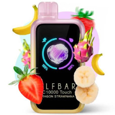 Elf Bar BC 10000 Touch Dragon Strawnana (Полуниця Банан Драгонфрут)