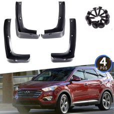 Брызговики для Hyundai Santa Fe 2012-2018 комплект 4 шт (BHY451321)