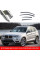 Дефлектори вікон вітровики Benke для BMW X3 (E83/F25) 2003-2020 Хром Молдинг 3D (BBMWX31823-W/S)