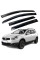 Дефлекторы окон ветровики Acrylic для Nissan Qashqai 2007-2014 Гибкие