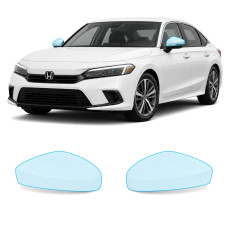 Антигравійна захисна бронеплівка за лекалами для Honda Civic XI 2021- дзеркала
