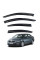 Дефлектори вікон вітровики Skoda Octavia A7 Ліфбек 2013- Скотч 3M Voron Glass