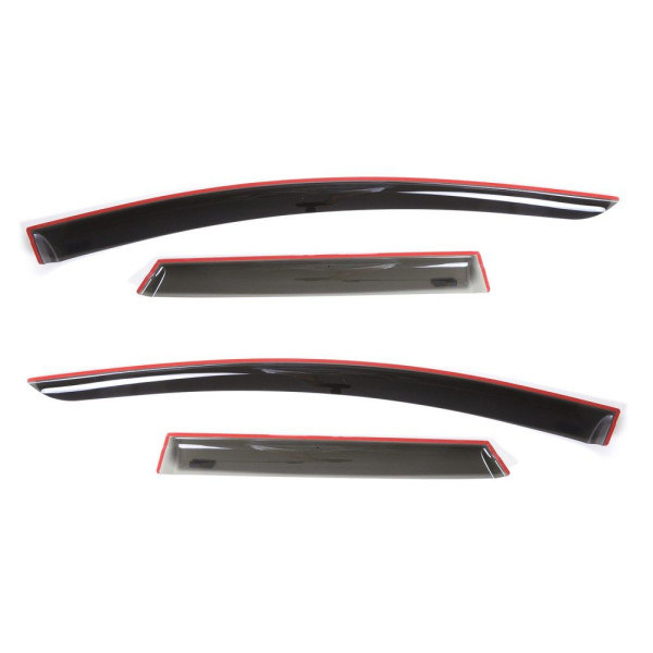 Дефлекторы окон ветровики Mazda CX-7 2006-2016 Скотч 3M Acryl-Auto