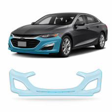 Антигравийная защитная бронепленка по лекалам для Chevrolet Malibu IX facelift 2019-2024 - передний бампер