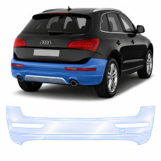 Антигравийная защитная бронепленка по лекалам для Audi Q5 8R 2008-2017 - задний бампер