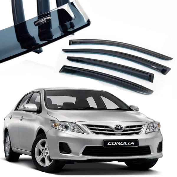Дефлекторы окон ветровики HIC для Toyota Corolla 10 2007-2013 (T54-IJ)