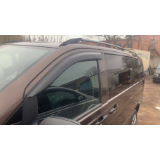 Дефлектори вікон вітровики Mercedes Vito 2010-2014 W639 Скотч 3M Anv-Air
