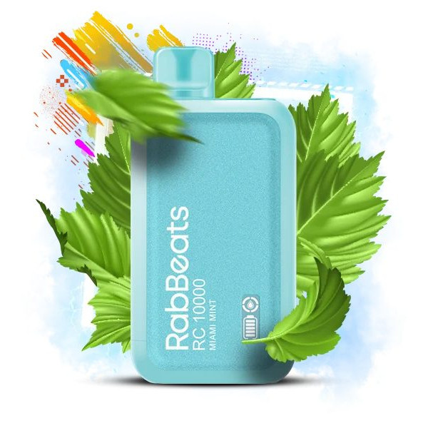 RabBeats (Elf Bar) RC10000 Miami Mint Освіжаюча М'ята