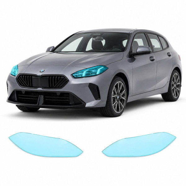 Антигравійна захисна бронеплівка за лекалами для BMW 1 Series F70 2024- оптика (фари та ПТФ)