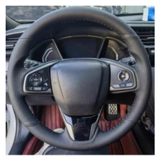 Чохол Обплетення Керма для Honda CR-V/Civic 2016-2019 Шкіра (Модельна Викрійка) №23