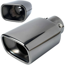 Насадка на глушник Vitol 165x95-70x59 мм Темний Хром (НГ-0415-BK)