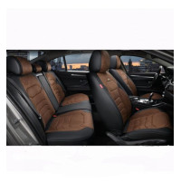 Авточохли накидки для сидінь 5D Алькантара Екокожа Elegant VERONA комплект Коричневий (700 145)