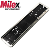 Рамка номера Milex нержавейка Супер качество 1шт (RT-25350)
