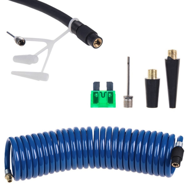 Автомобільний компресор Vitol 150psi 25Amp R15-R18 90л 2 циліндри шланг 1,0+5,0м клеми (K-70)