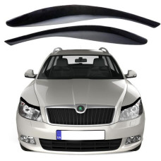 Вії фар Skoda Octavia A5 2010- Ресталінг Voron Glass
