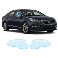 Антигравийная защитная бронепленка по лекалам для Hyundai Sonata LF 2014-2017 - зеркала