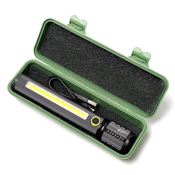 Ліхтар ручний POLICE C63-COB Акумулятор Вбудований (USB Заряджання)