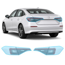 Антигравийная защитная бронепленка по лекалам для Honda Civic XI 2021- задние фонари стопы