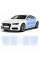 Антигравийная защитная бронепленка по лекалам для Audi A7 4G 2010-2018 - зоны дверей и стойки окон