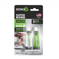 Епоксидний клей універсальний NOWAX SUPER EPOXY ADHESIVE прозорий 20 г (NX48509)
