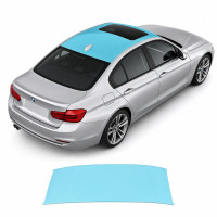 Антигравийная защитная бронепленка по лекалам для BMW 3 Series F30 facelift 2015-2019 - зона крыши
