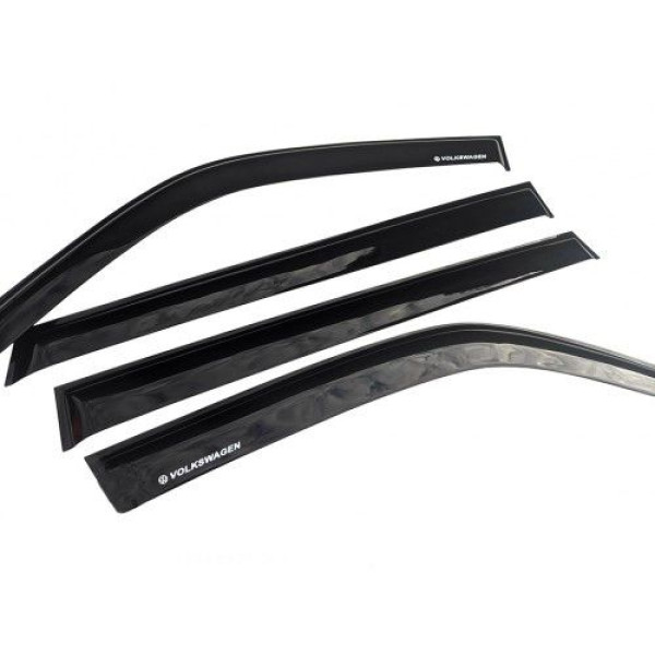 Дефлекторы окон ветровики Volkswagen Golf III 1991-2002 Хечбек Скотч 3M Voron Glass